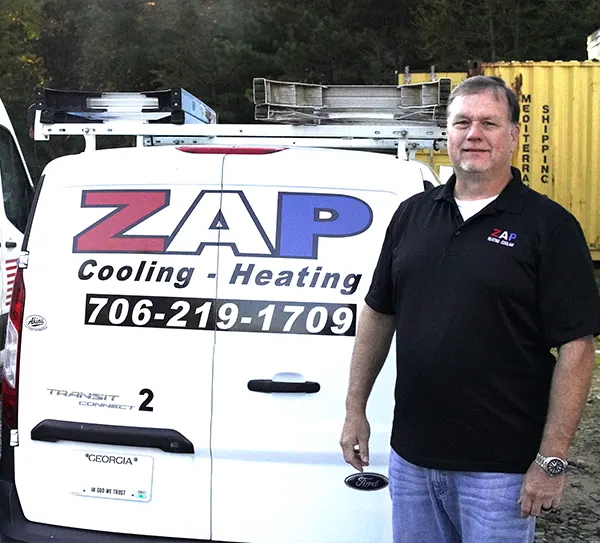 Zack Presnell, President | About Us Team Photos | ZAP Cooling & Heating