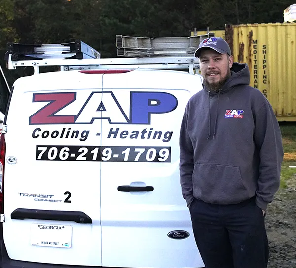 Dillon Callahan, HVAC Installer | About Us Team Photos | ZAP Cooling & Heating