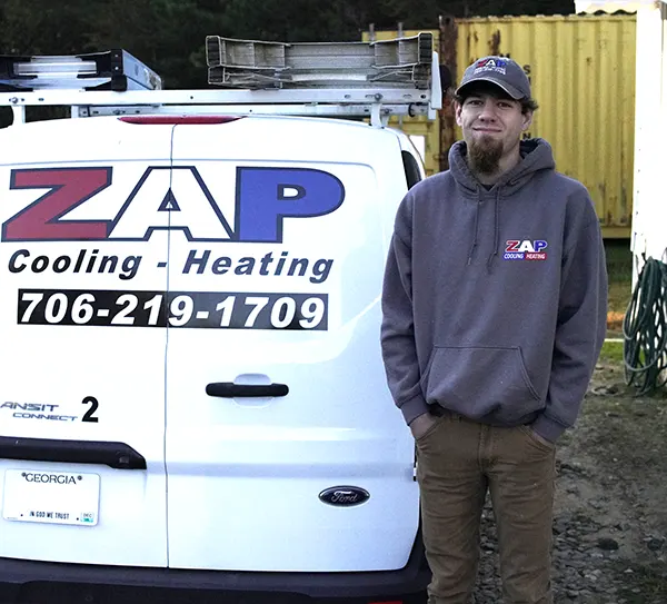 John Anderson, HVAC Installer | About Us Team Photos | ZAP Cooling & Heating