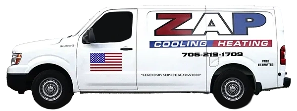ZAP work truck | ZAP Cooling & Heating | Cleveland, GA