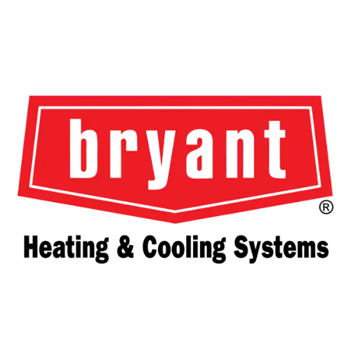 Bryant logo with red and black design.